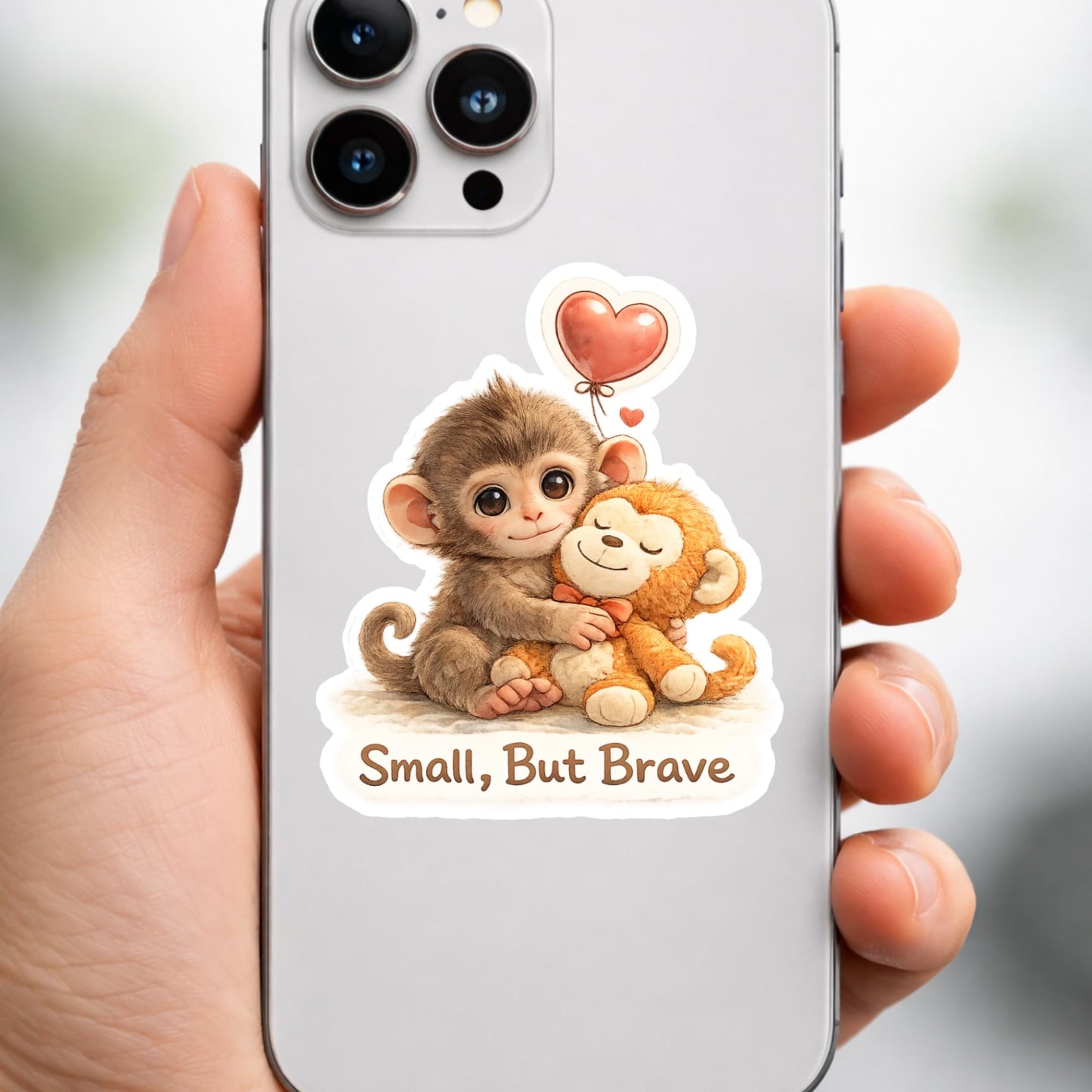 Punch The Monkey Sticker Pack 10pcs – 3” Cute Chaos Monkey Meme Stickers – Funny Viral Vinyl Decals for Laptop, Water Bottle, Phone, Skateboard, Tumbler