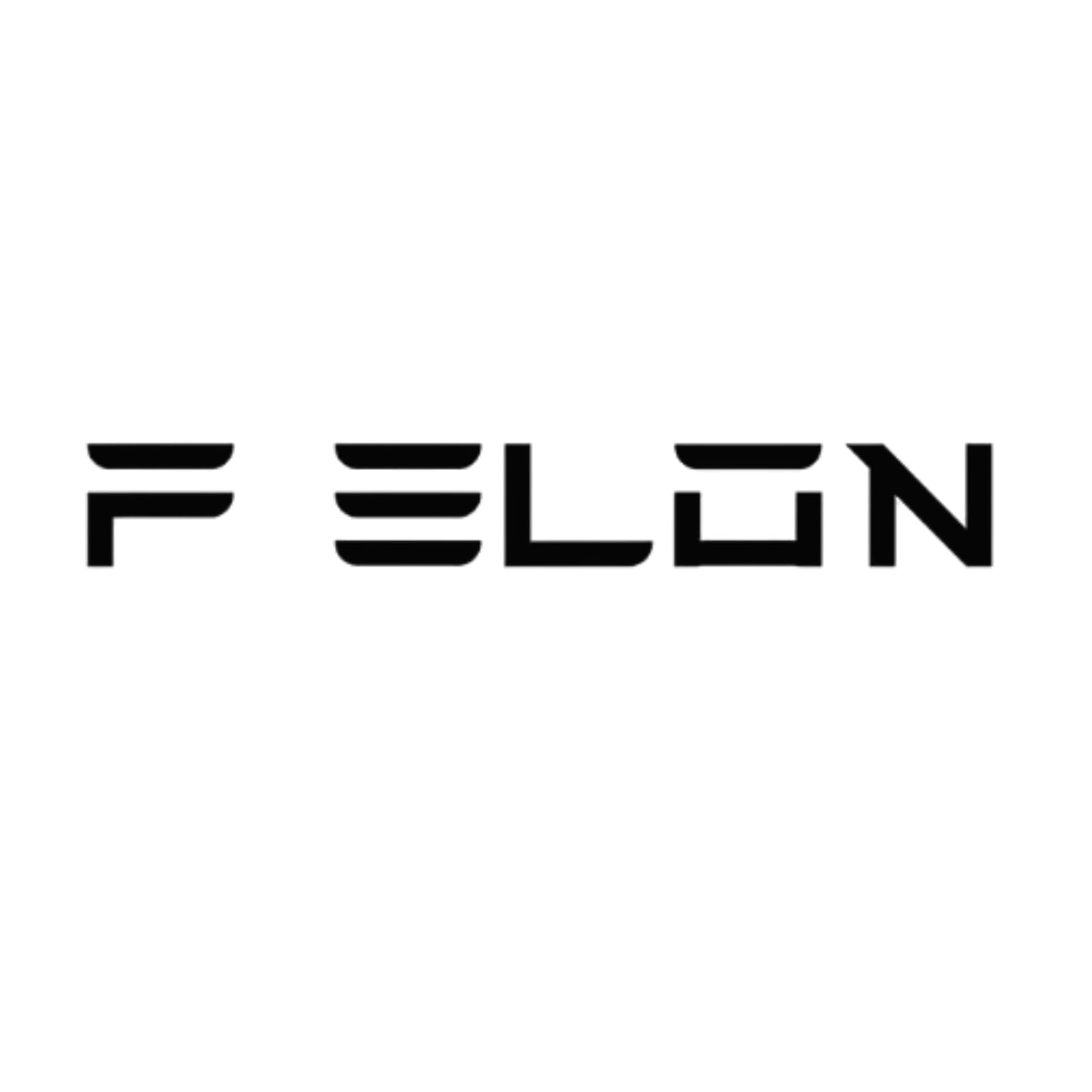 Funny Anti Elon Vinyl Decal | F Elon Matte Black Car Decal Sticker| Waterproof Outdoor Decal for Tesla Drivers Weatherproof Bumper Sticker
