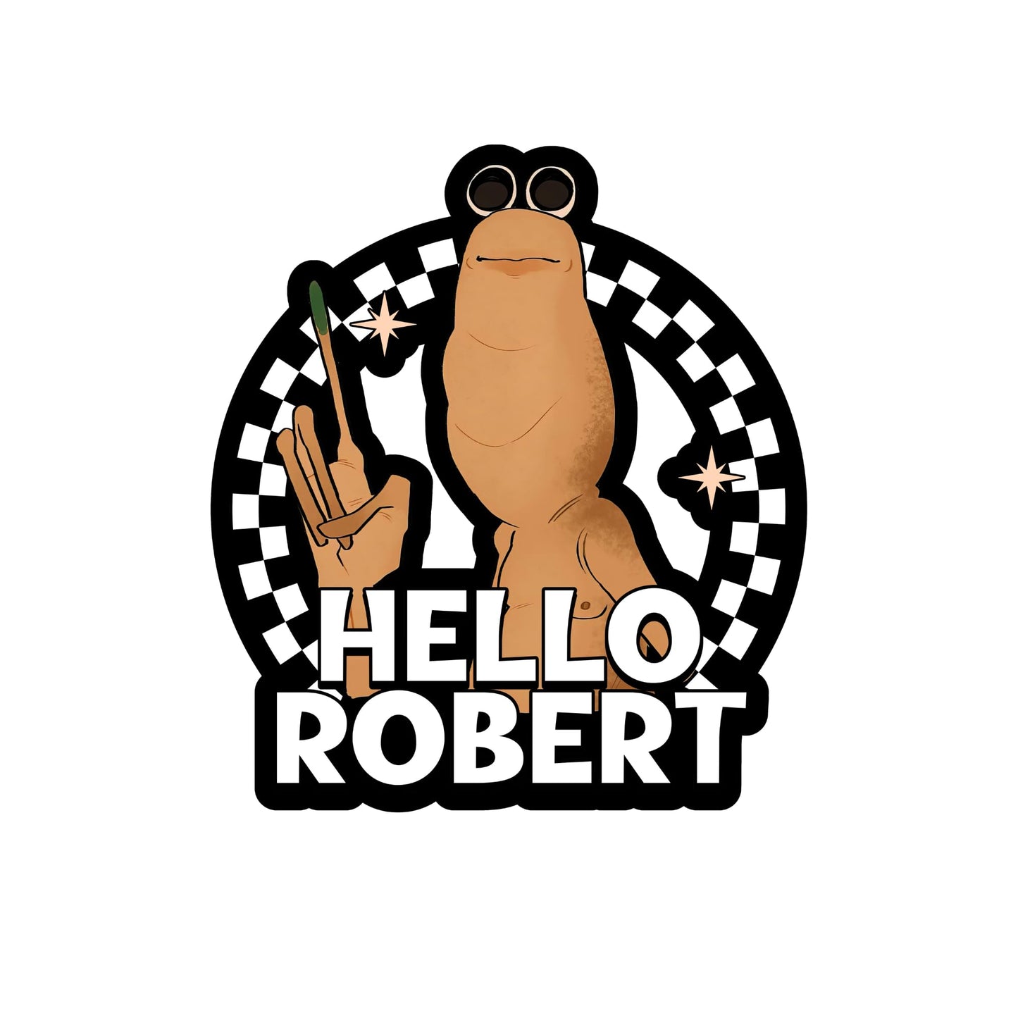 Marcus The Worm Meme Sticker Pack, 20 Pieces Funny Cartoon Vinyl Decals, 2 Inch Multicolor Stickers for Laptop, Water Bottle, Car, Scrapbook