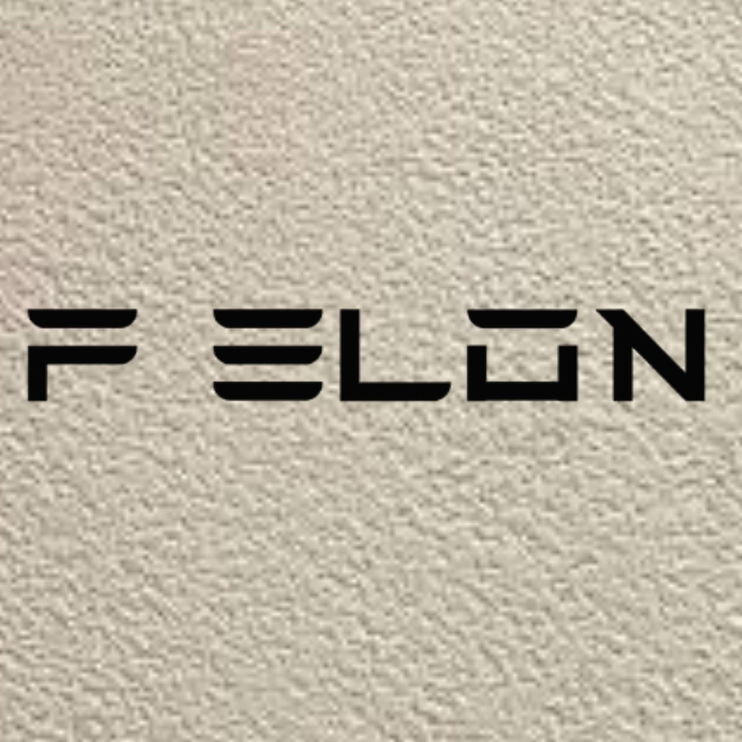 Funny Anti Elon Vinyl Decal | F Elon Matte Black Car Decal Sticker| Waterproof Outdoor Decal for Tesla Drivers Weatherproof Bumper Sticker