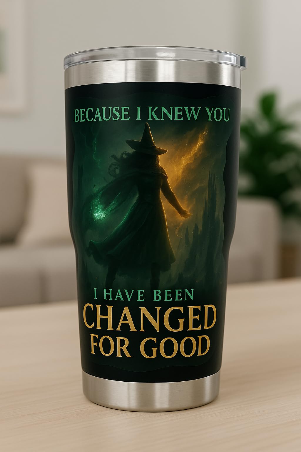 Dark Fantasy Witch Quote Vinyl Sticker, 5 Inch, Glossy Decal, UV Resistant