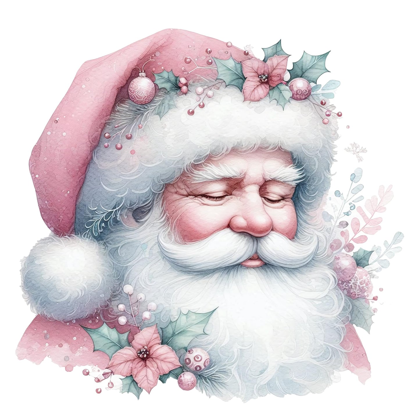 Make It A Pink Christmas – Custom Wall or Window Vinyl Decal, Removable, No Residue, Personalized Holiday Sticker for Home Decor & Gifts