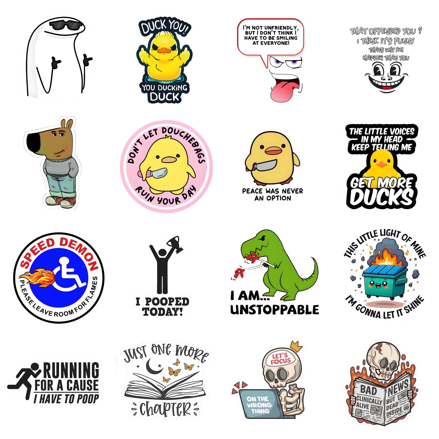 80 Piece Funny Hard Hat Sticker Pack – 2 Inch Vinyl Decals for Construction Workers, Toolboxes, and Helmets – Durable UV Resistant Stickers with Hilarious Jobsite Humor, No Duplicates