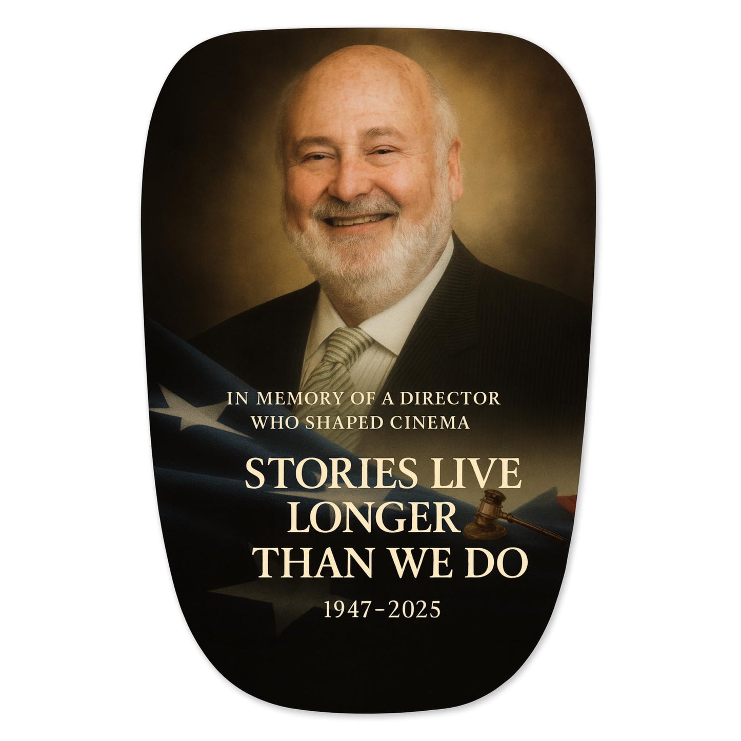 5 Inch Memorial Director Tribute Sticker Stories Live Longer Than We Do Cinematic Legacy Vinyl Decal for Tumblers Laptops Water Bottles and Collectors
