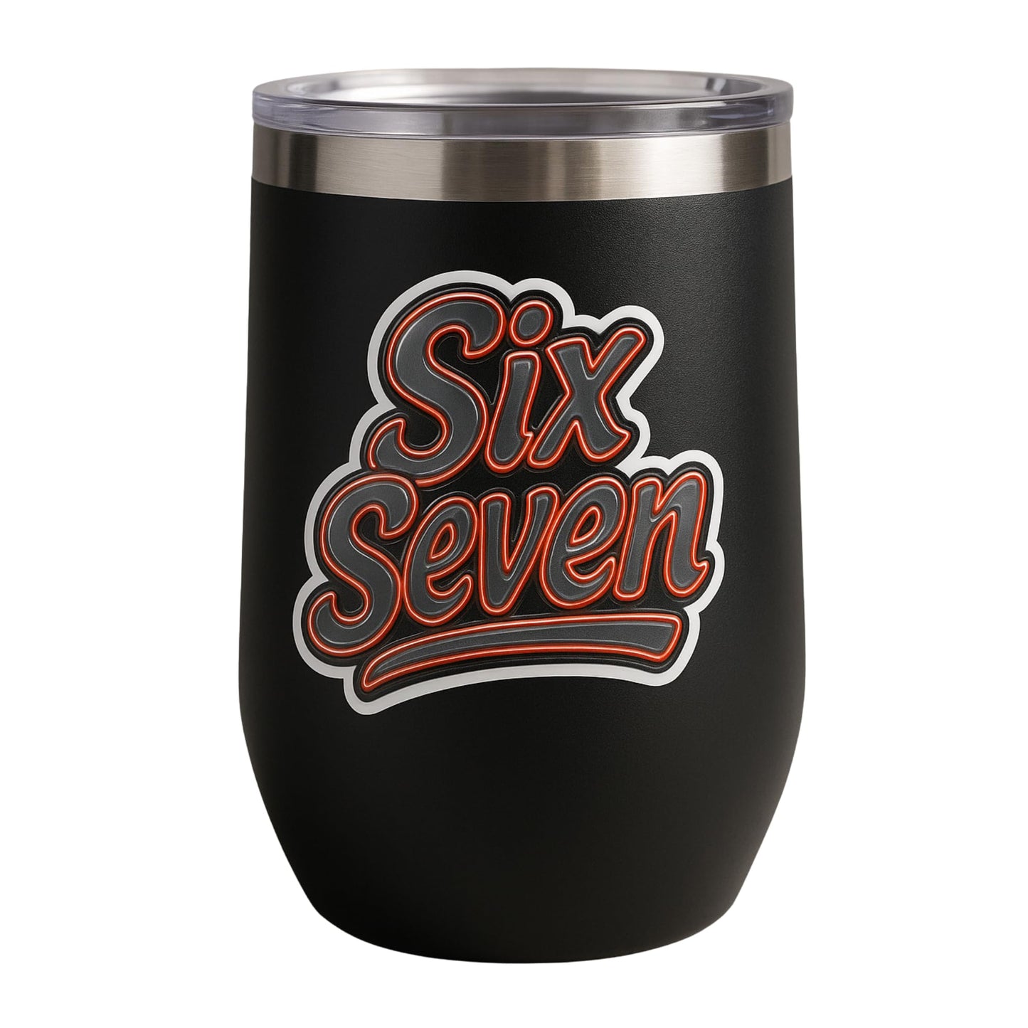 Six Seven Sticker – 5 Inch Premium Vinyl Streetwear-Style Decal | Glossy Outline Graffiti Design | Waterproof Collectible Sticker