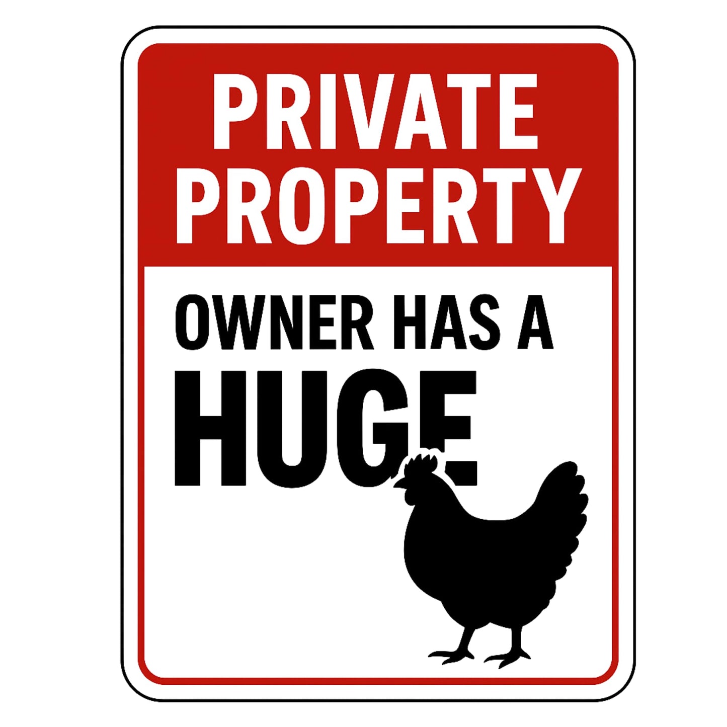 Private Property Vinyl Sticker Decal, 10 Inch, No Trespassing Warning, Outdoor, 9 Designs