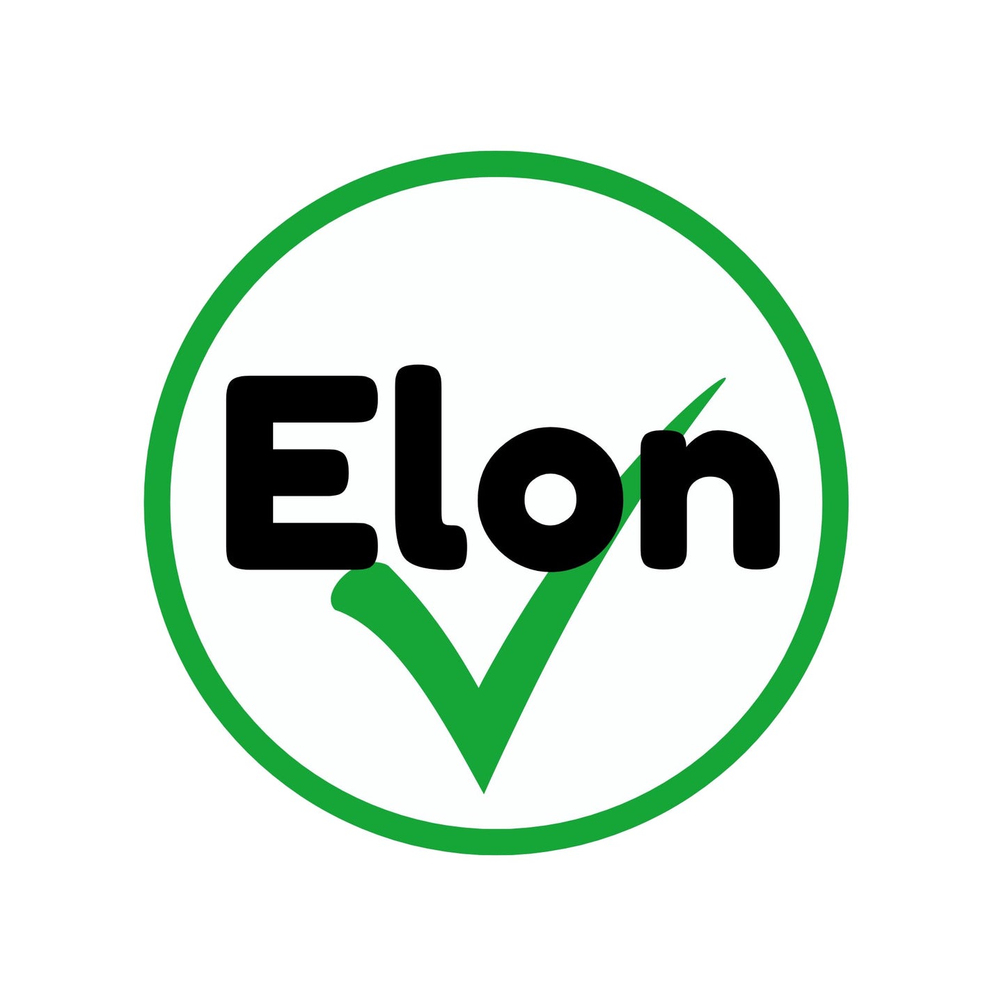 Pro Elon Bumper Sticker for Pro Elon Tesla Drivers – Custom Sizes 3" to 6"