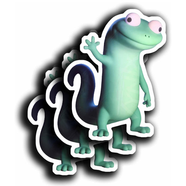 RockPaperStikrz Lizard Meme Sticker 3 Pack, 3 Inch Vinyl Decals