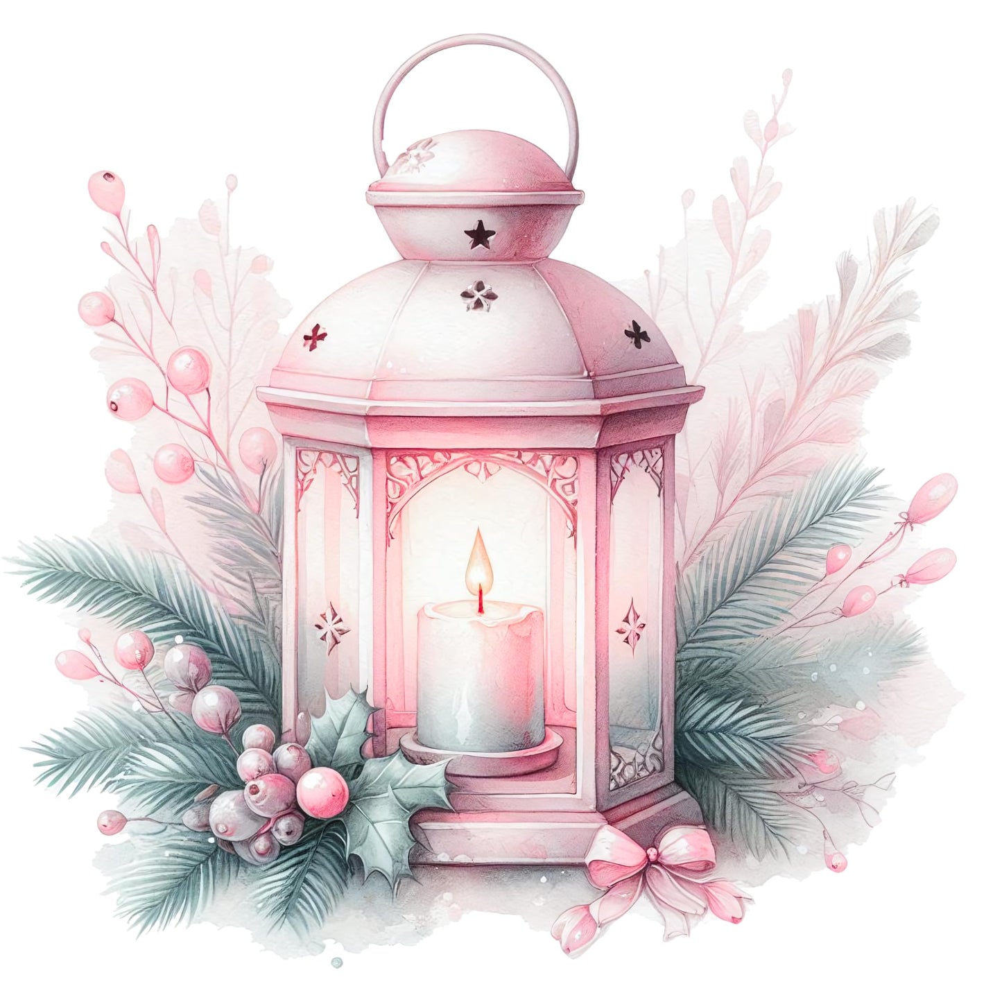 Make It A Pink Christmas – Custom Wall or Window Vinyl Decal, Removable, No Residue, Personalized Holiday Sticker for Home Decor & Gifts