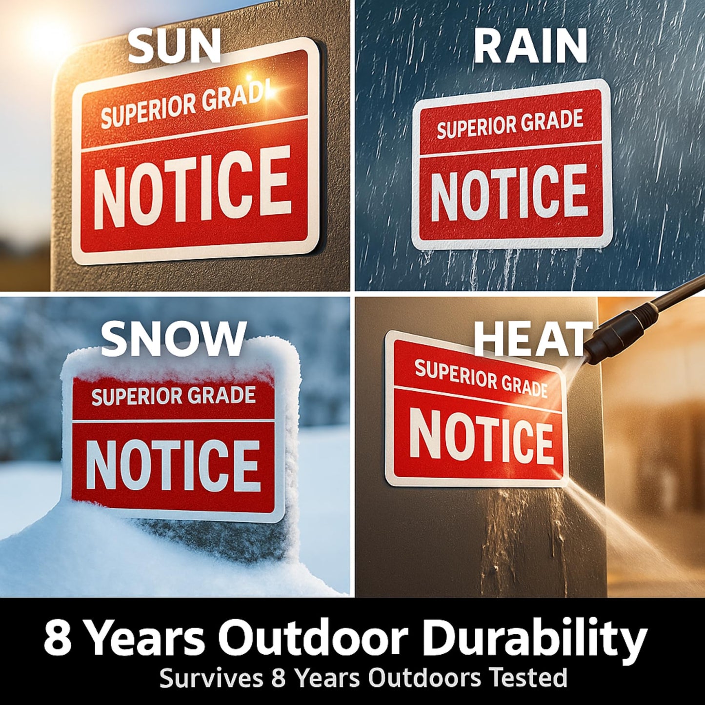 Flammable Gas 2 Hazard Placard – 10.75" DOT-Style Safety Label – Industrial Cast Vinyl with UV Overlaminate – Weatherproof Transport & Warehouse Compliance Decal – RockPaperStikrz (Single Placard)