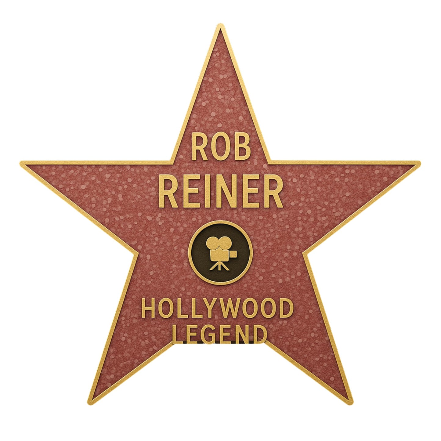 Hollywood Legend Star Sticker 5 Inch Vinyl Decal Film Director Tribute