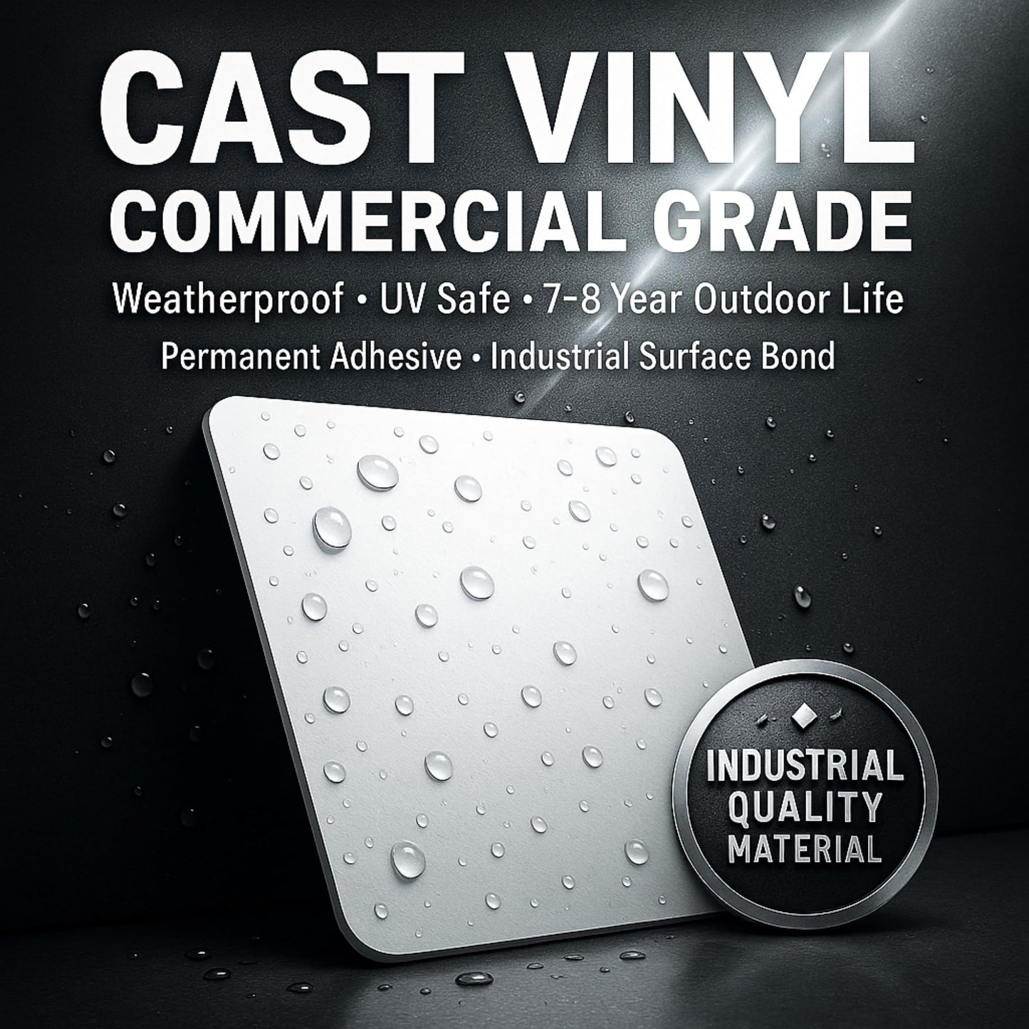 ISO 7010 W001 General Warning Sign Cast Vinyl Safety Sticker Weatherproof Industrial Label Indoor Outdoor Use