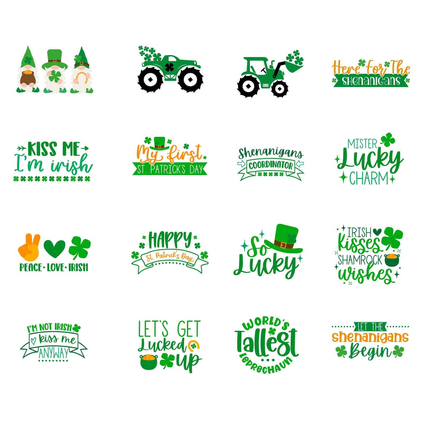 St Patrick’s Day Sticker Pack 27 PCS 3 Inch Waterproof Vinyl Stickers Lucky Shamrock Leprechaun Irish Stickers for Water Bottles Laptops Tumbler Scrapbook Party Favors