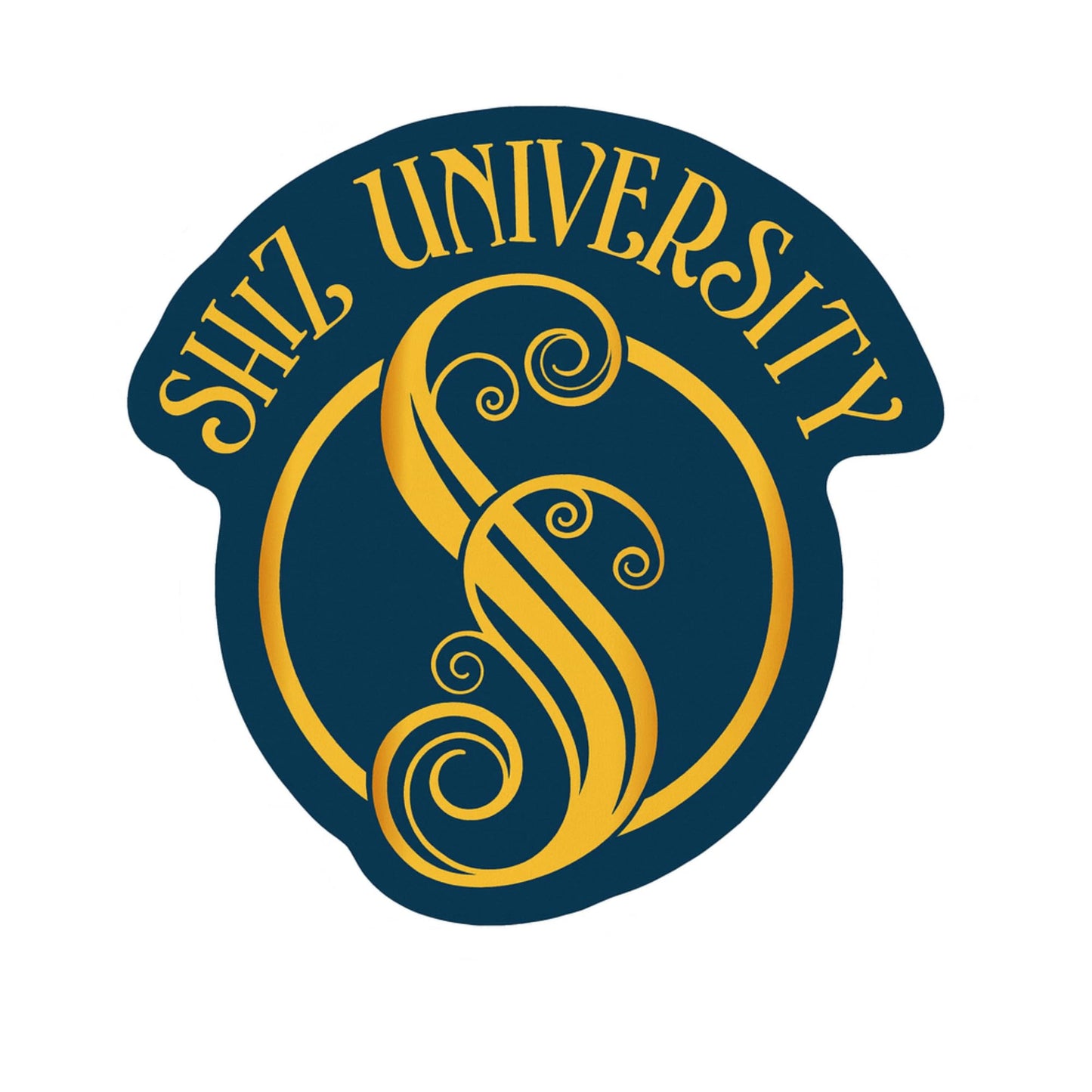 Shiz University Vinyl Sticker – Wicked-Inspired Decal | 5-Inch Premium Glossy Finish | Perfect for Tumblers, Laptops & Journals