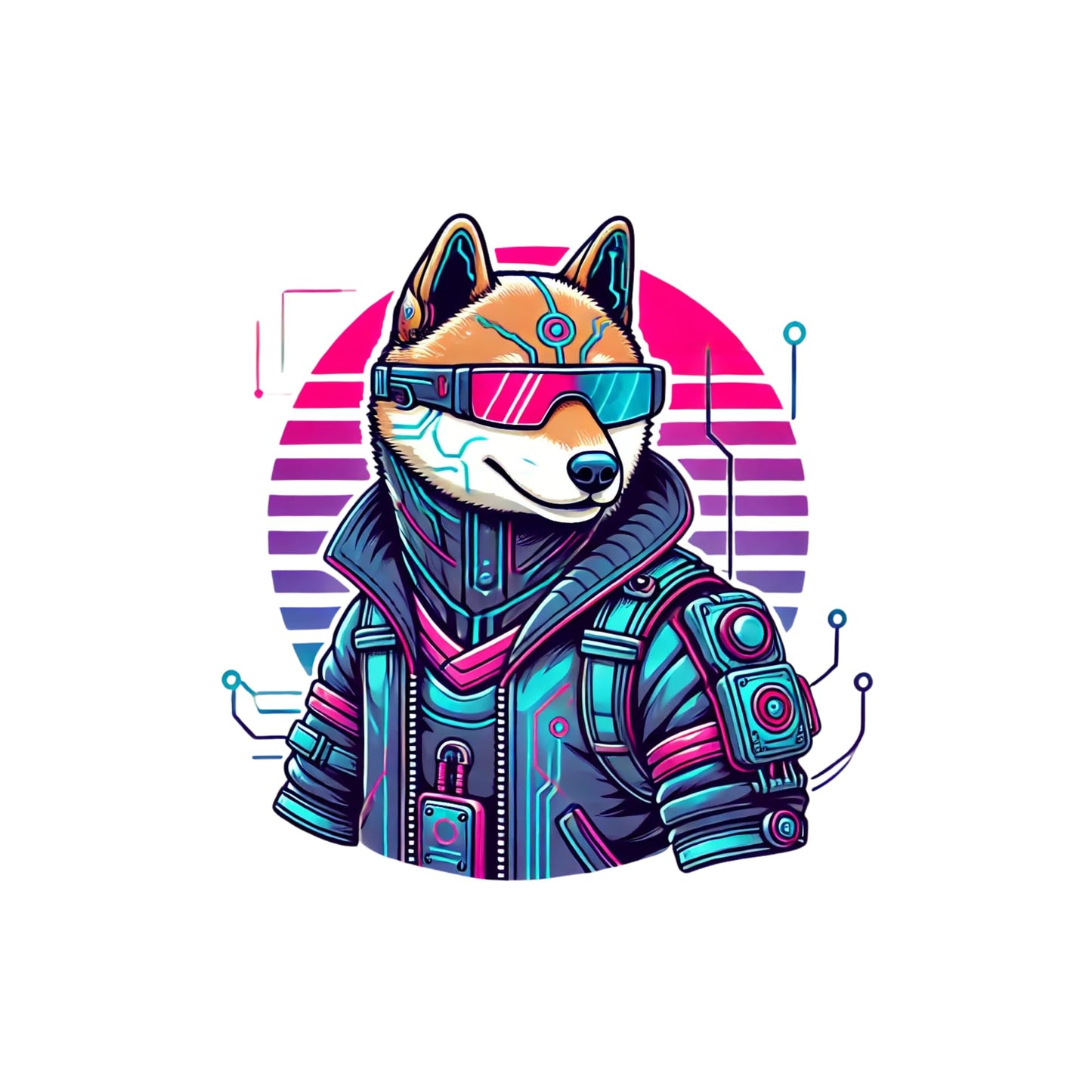 Alien Hybrid – Biomechanical Sci-Fi Alien Sticker by RockPaperStikrz